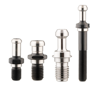 数控刀柄加硬拉钉BT30 BT40 BT50 45度 通孔通水拉杆螺丝刀柄拉丁
