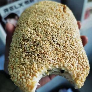 新品唐闸公园小秦草鞋底经典口味南通特产草鞋底葱油饼10个装