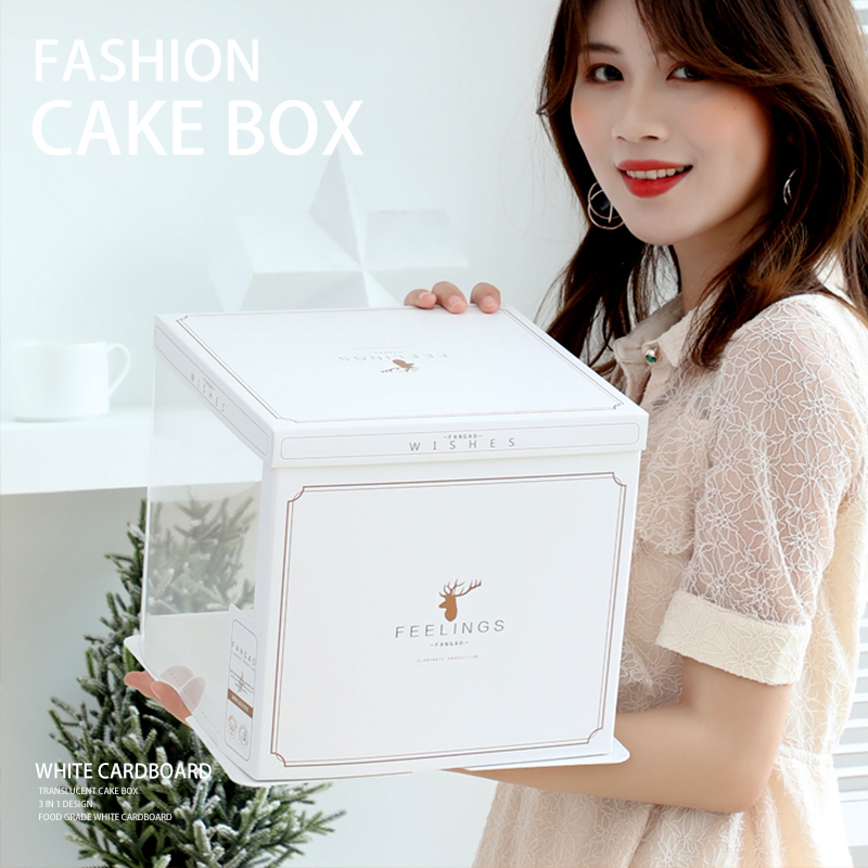 全透明蛋糕盒子包装盒