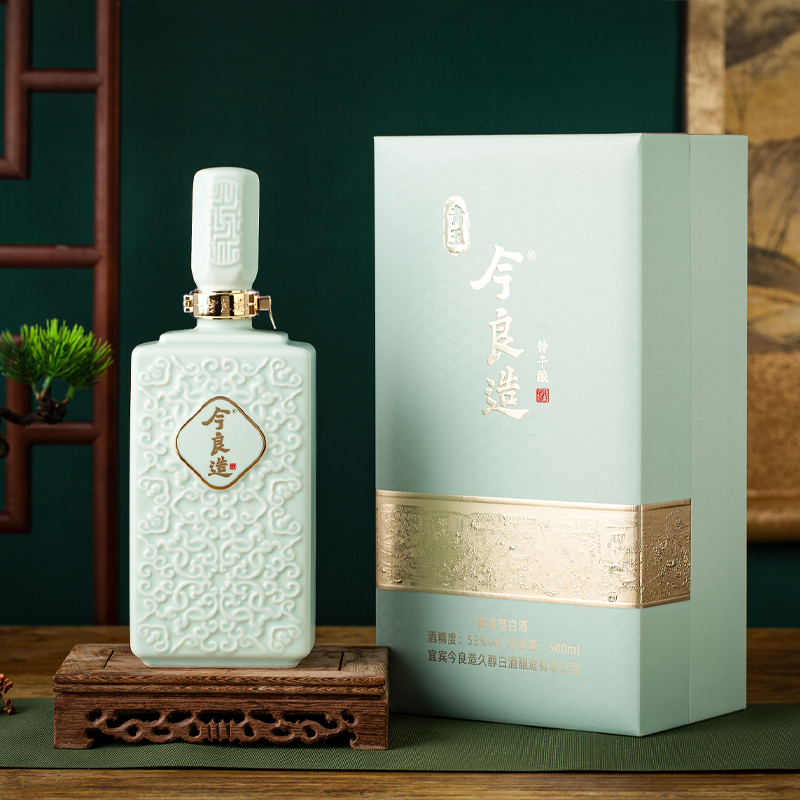【今良造】【青玉钟子酿】53度大曲坤沙酱香型白酒高端旗舰