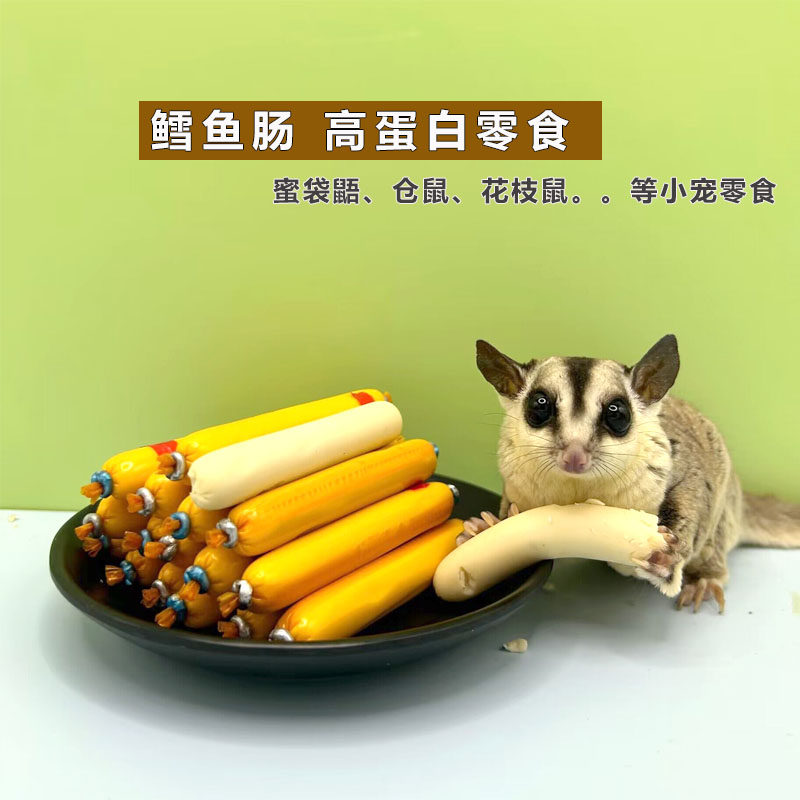 蜜袋鼯鳕鱼香肠条小零食小蜜袋鼬专用仓鼠花枝鼠主粮食火腿肠饲料,宠物/宠物食品及用品,玩具/造景装饰,淘宝优惠券,粉丝福利购,淘宝优惠卷