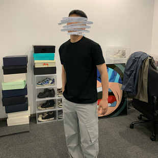 溜淘250g速干运动T恤凉感健身圆领短袖美式男生新款百搭休闲