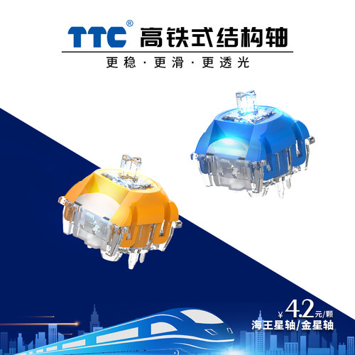 TTC高铁式结构更稳更滑更透光