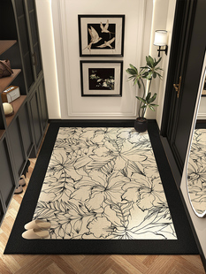 入口垫，防滑，耐磨地垫，可切割用于家庭门厅，耐污，易于护理，