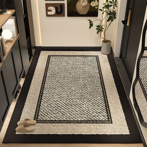 入户门地垫轻奢高级脚垫进门家用门厅地毯定制玄关防滑门外蹭脚垫
