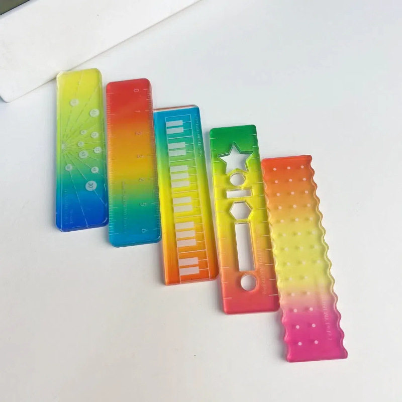 巴掌尺子掌心尺称心如意尺尺子手帐口袋渐变色尺子,居家布艺,尺子,淘宝优惠券,粉丝福利购,淘宝优惠卷