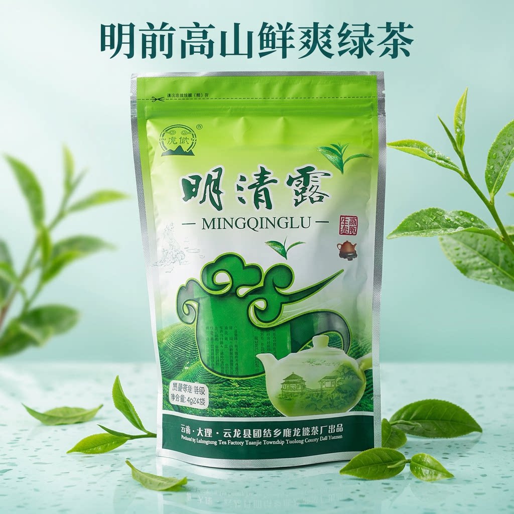 佬倵茶明前茶袋装明清露