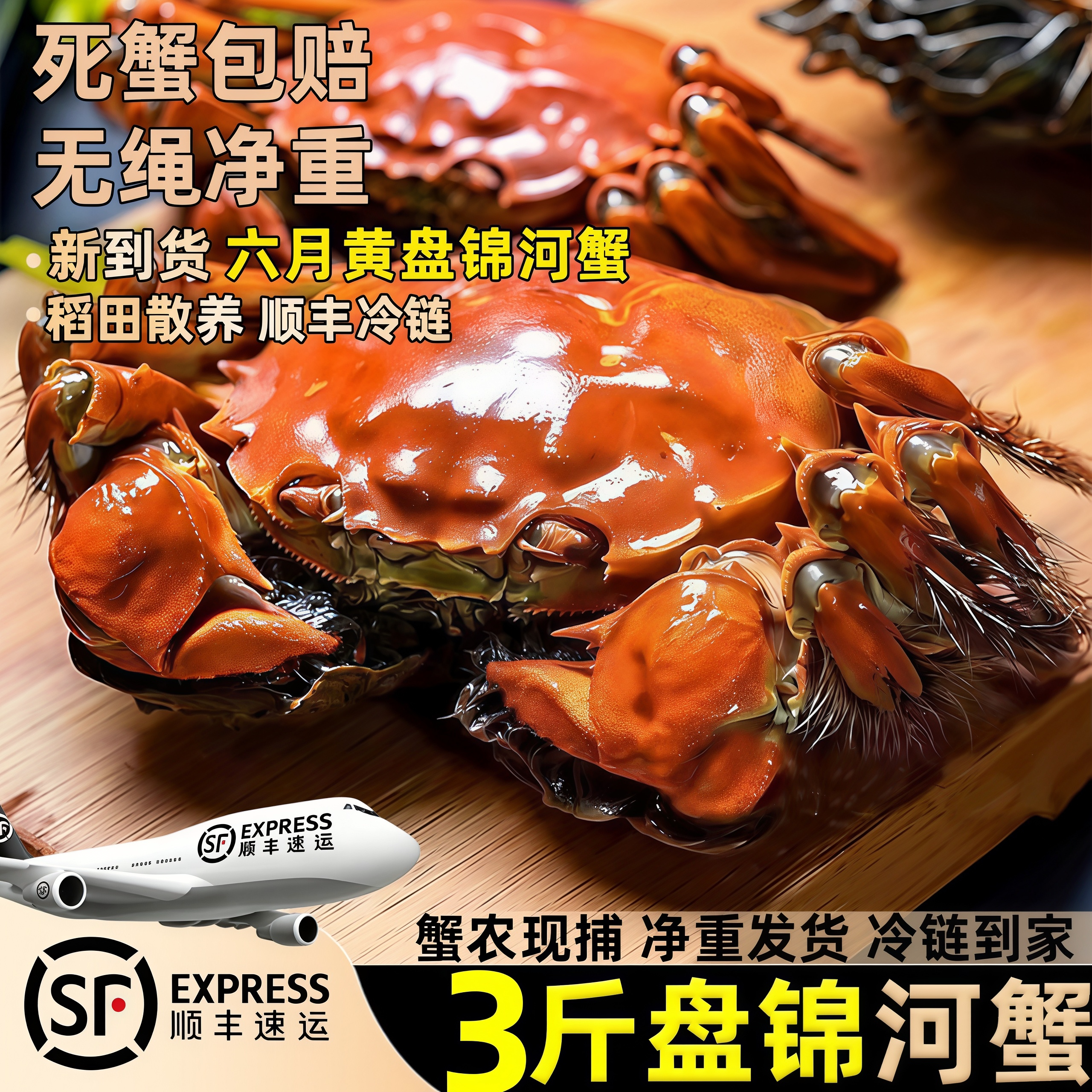 河蟹盘锦河蟹公蟹鲜活蟹六月黄北方稻田蟹大闸蟹螃蟹溜达蟹礼盒