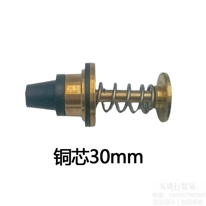 脚踏阀配件手按阀冲洗阀脚踏板阀蹲便蹲坑阀芯推动杆弹簧开关