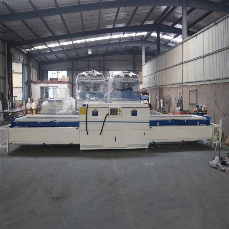 全自动双工位工艺门墙裙吸塑机 异形木门PVC膜真空覆膜机 软包机