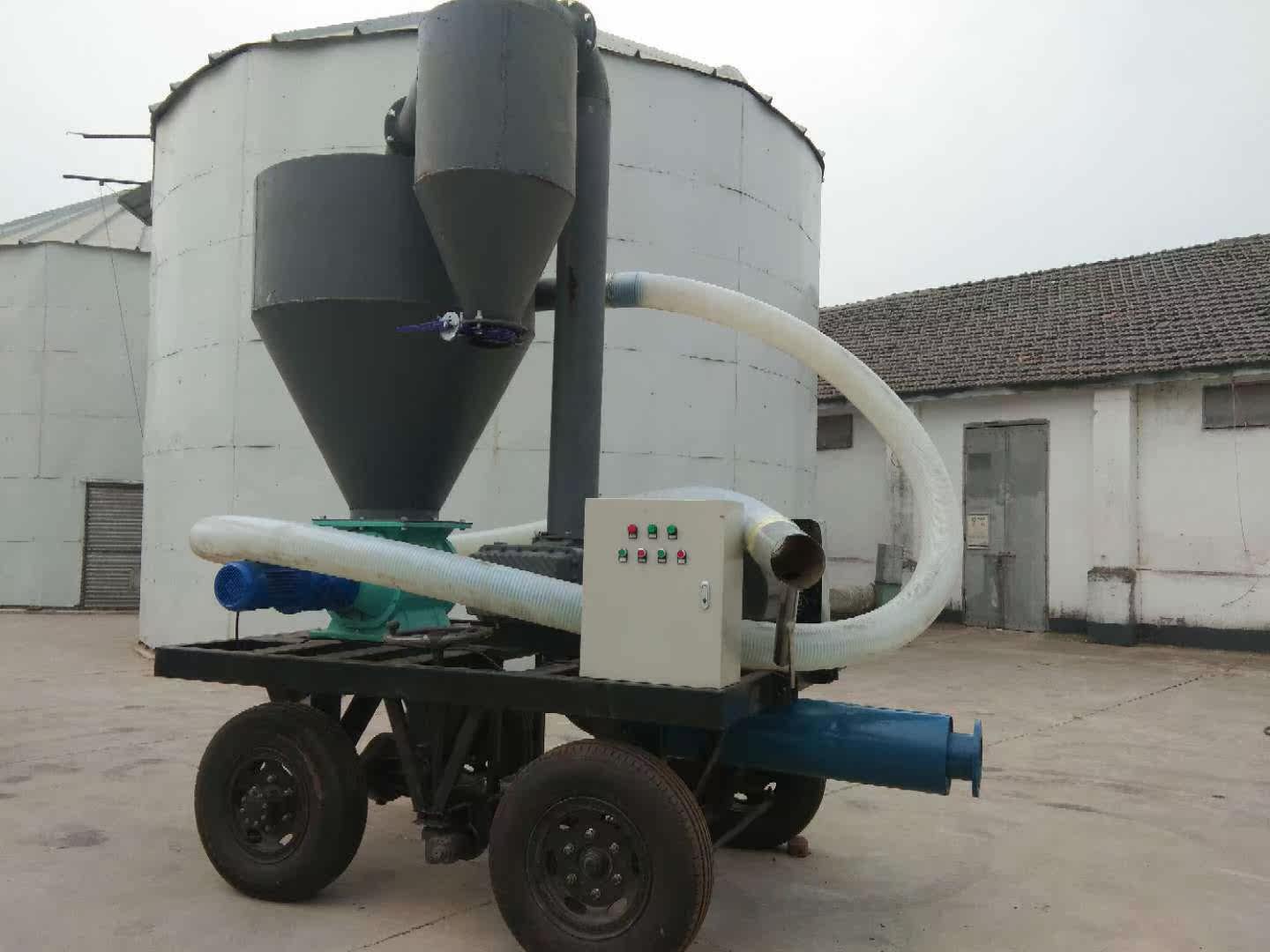 卸火车皮大型移动式气力吸粮机气力小麦稻谷装车吸粮机 吸粮机