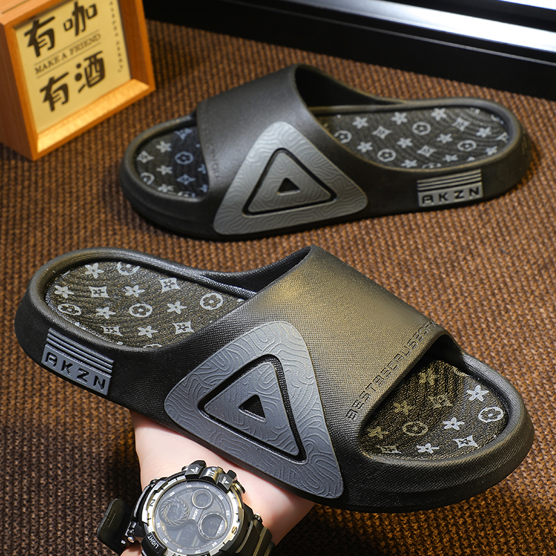 AKZN情侣新款运动潮牌拖鞋防滑夏