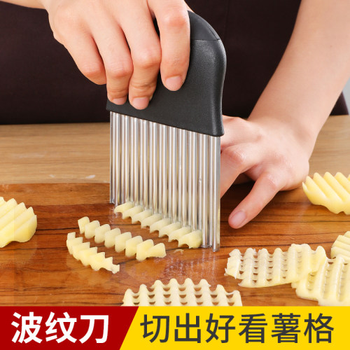 波纹刀切菜神器狼牙土豆波浪刀
