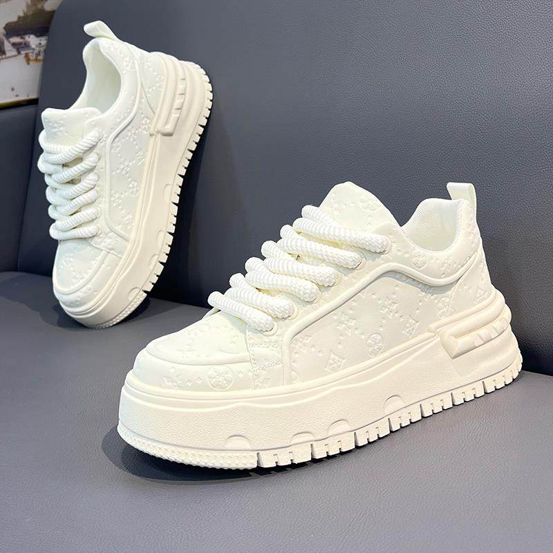 潮牌男鞋新款厚底小白鞋男士韩版潮流百搭休闲板鞋加绒保暖老爹鞋,流行男鞋,老爹鞋,淘宝优惠券,粉丝福利购,淘宝优惠卷