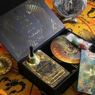 塔罗牌正版防水镭射新手入门
