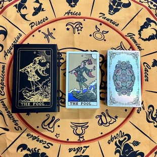 塔罗牌正版taro普及版粉彩韦特百年维特罗牌塔新手入门talo塔牌罗