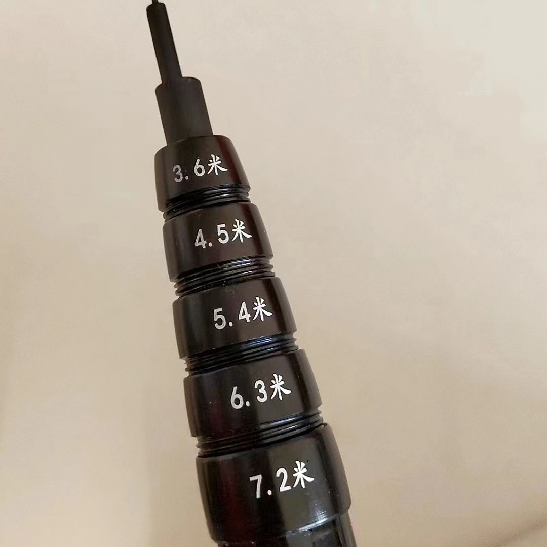 经典狼王28调5H定位竿一