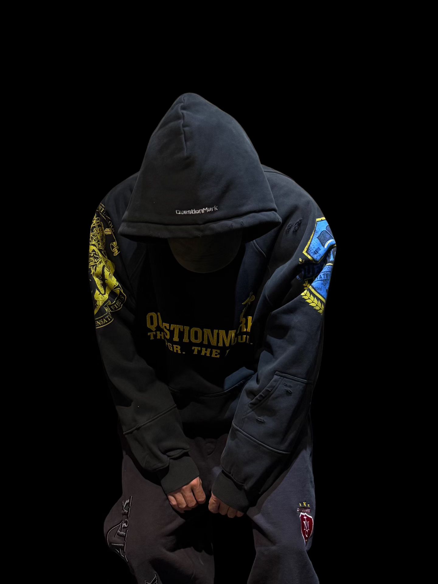 【480克连帽卫衣】美式复古男秋冬加绒新款宽松休闲百搭外套