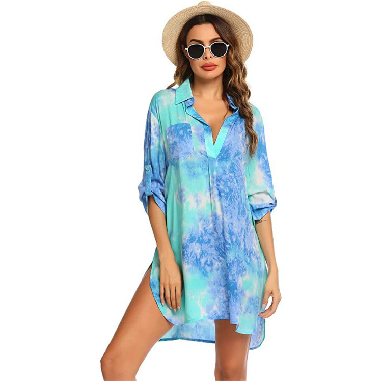 Beachcoverup新款欧美