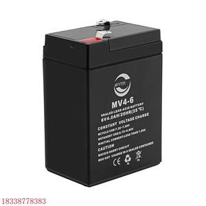 6V4AH铅酸蓄电池电子秤电瓶应急灯蓄电池