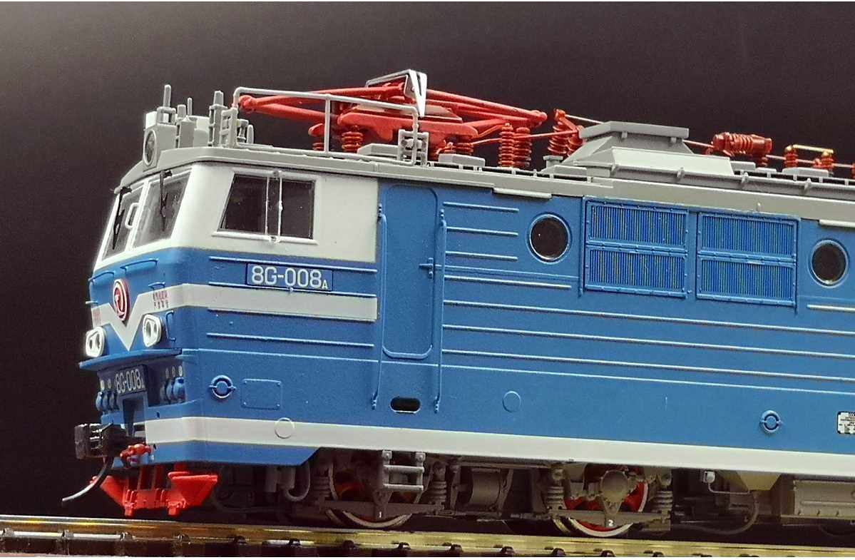 正品cmr train line 8g型电力机车 火车模型 8g 合金车身