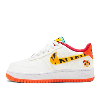 Nike Air Force 1 LV8 (GS) 复古休闲板鞋 白色 虎年 L14仓