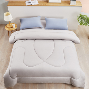 愉悦之家亲肤恒温控温被加厚保暖冬被分区控温被2.2 2.4米双人被