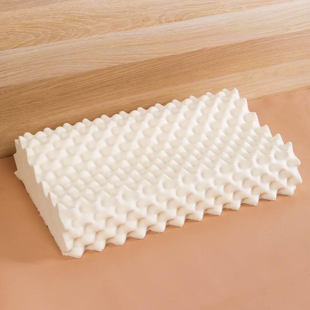 愉悦之家成人乳胶颗粒枕护颈椎助睡眠乳胶波浪枕枕头枕芯乳胶枕头,床上用品,乳胶枕,淘宝优惠券,粉丝福利购,淘宝优惠卷