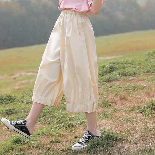 贝蒂女童短袖七分裤套装2026夏季新款洋气夏季儿童大童韩版休闲裤