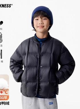 DK童装25秋冬季日系女男童轻薄羽绒服校服神器儿童中大童休闲外套