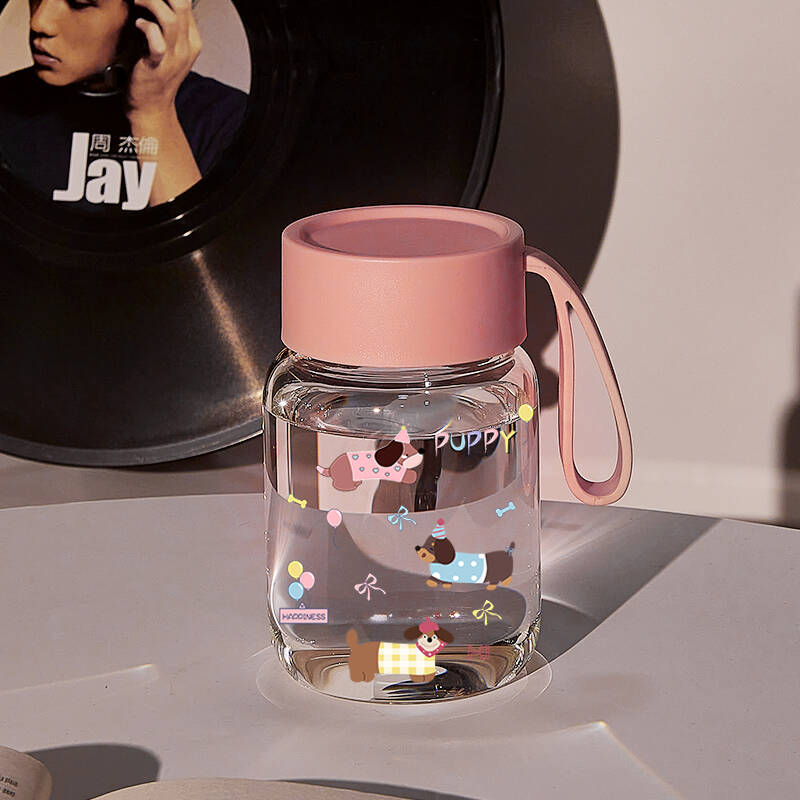 高硼硅玻璃杯水杯刻度牛奶杯