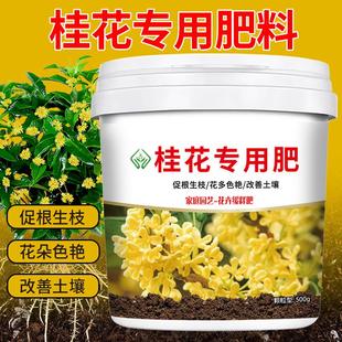 通用型增根壮苗促花期 桂花树专用肥颗粒缓释有机肥料盆栽菜园四季