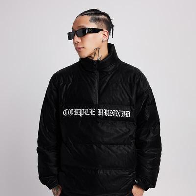 couplehunnid加厚秋冬刺绣棉服