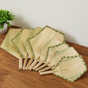 手工编织竹编扇子男夏季大蒲扇手摇扇驱蚊纳凉扇子竹扇老式蒲扇子