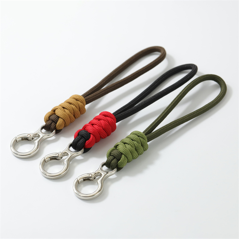 简约手工编织钥匙扣绳背包挂绳