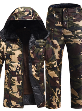 加厚冬季防风抗寒棉服棉袄干活
