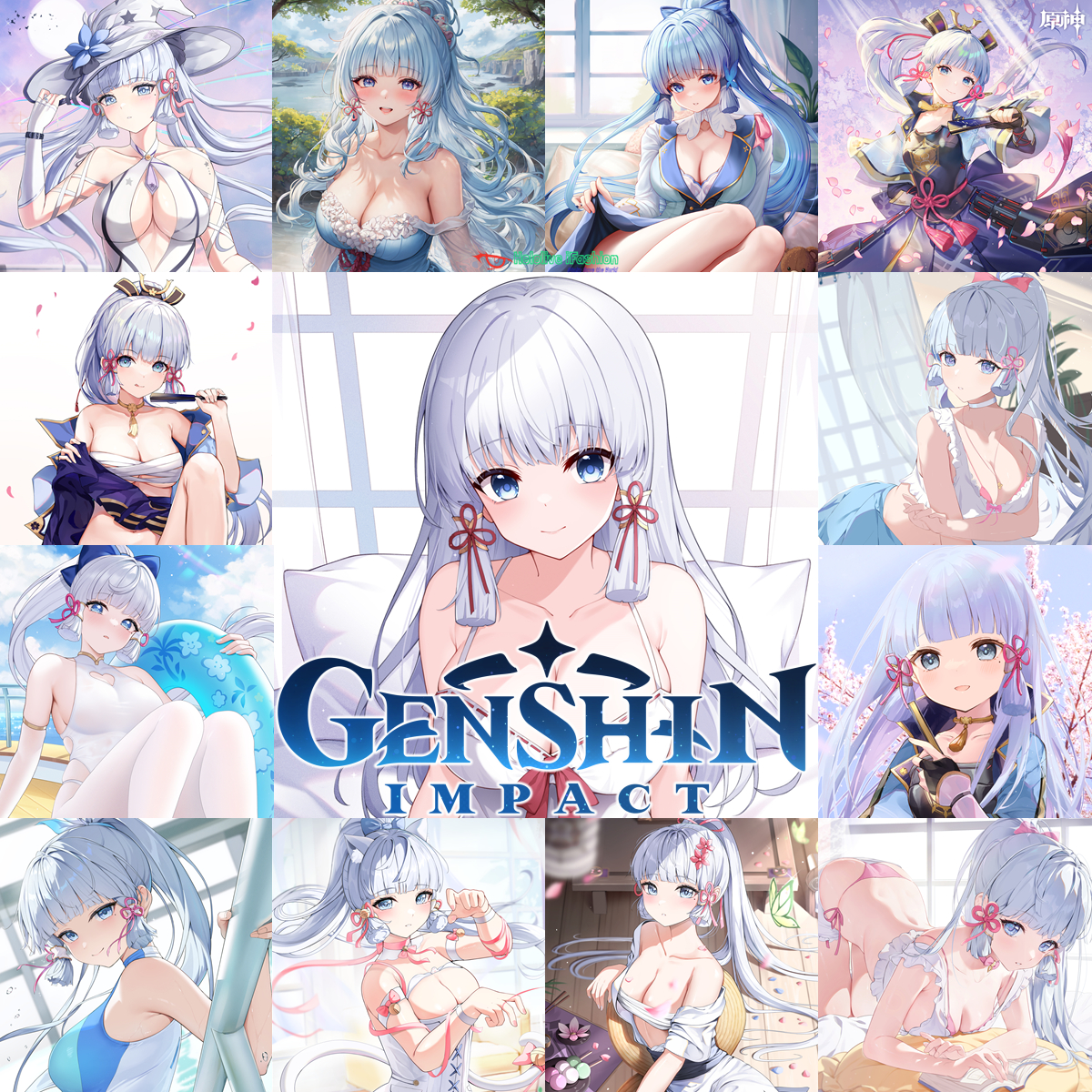 米哈游原神方枕神里绫华动漫周边