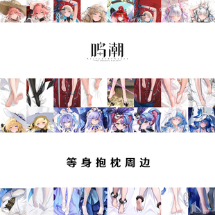 鸣潮等身抱枕 卡提希娅 守岸人 菲比 长离 今汐 坎特蕾拉 长离