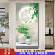 玄关装 饰画入户正对门北欧绿植自粘贴画现代简约墙贴走廊过道壁画