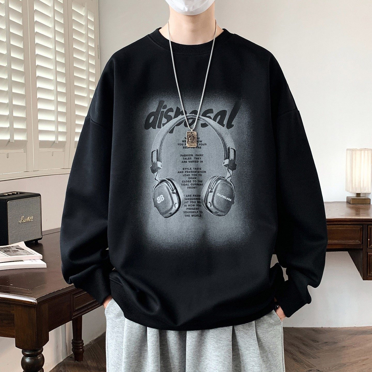 春秋季2025新款卫衣男孩初高中学生长袖t恤青少年大童帅气潮上衣,户外/登山/野营/旅行用品,作训外套/套装/野战套装,淘宝优惠券,粉丝福利购,淘宝优惠卷