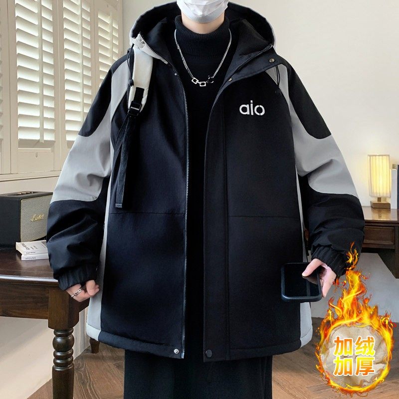 秋冬高品质加绒加厚冲锋衣夹克青少年时尚潮流一件过冬男生外套,运动/瑜伽/健身/球迷用品,篮球服,淘宝优惠券,粉丝福利购,淘宝优惠卷