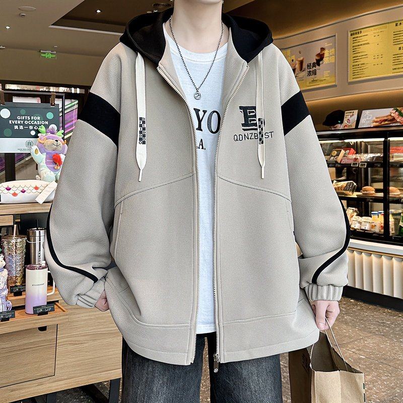 青少年卫衣外套男秋冬款2025新款连帽加棉加厚宽松休闲学生初中生,运动/瑜伽/健身/球迷用品,篮球服,淘宝优惠券,粉丝福利购,淘宝优惠卷