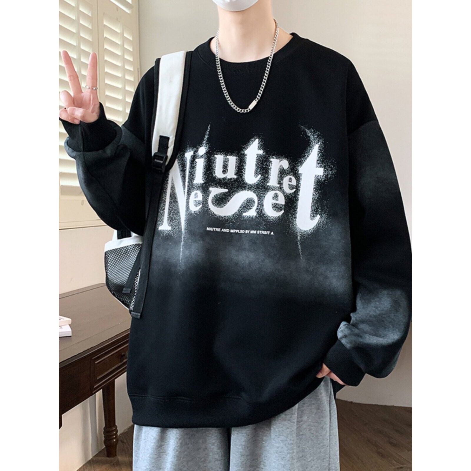 12春秋季青少年卫衣13岁男孩初中高中学生长袖t恤15大童春装上衣