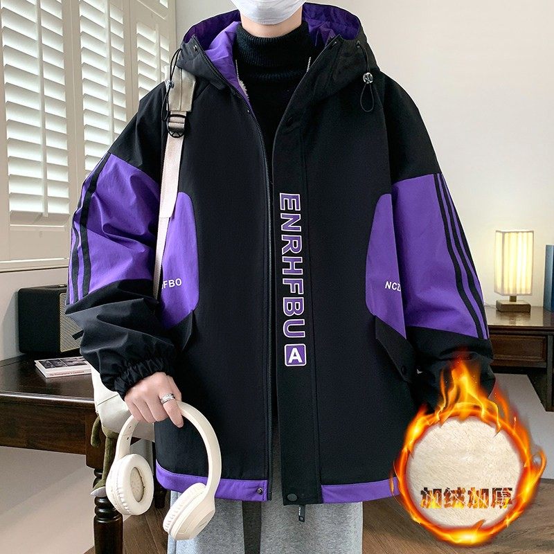 秋冬季加绒外套12岁男孩青少年学生13帅气加厚棉服15大童冬装夹克,运动/瑜伽/健身/球迷用品,篮球服,淘宝优惠券,粉丝福利购,淘宝优惠卷