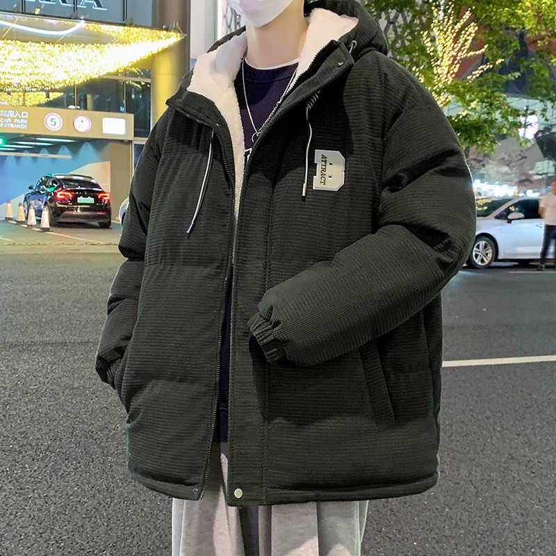 青少年羊羔毛棉衣冬季加绒加厚外套晋江棉服男款潮流保暖连帽棉袄,户外/登山/野营/旅行用品,作训外套/套装/野战套装,淘宝优惠券,粉丝福利购,淘宝优惠卷