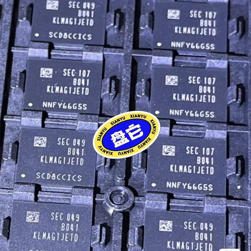 全新原装 KLMAG1JETD-B041  KLMAG 16GB EMMC 5.1版本 EMMC字库