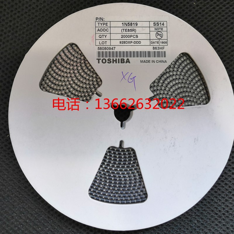 SMA 贴片肖特基二极管1N5819 IN5819 SS14 SS14F SMAF 1A 40V芯片