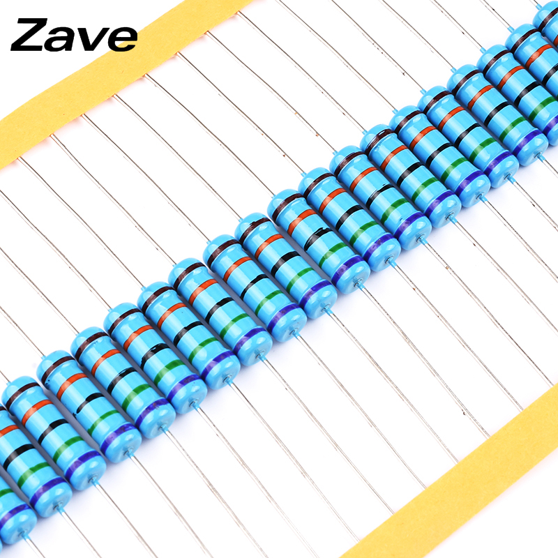 6.8R7.5R8.2R9.1R10R12R15R18R欧姆1%金属膜电阻1/6W1/4W1/2W1W3W