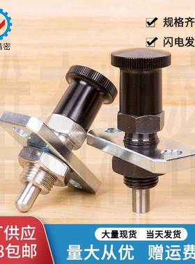 现货 法兰可调型旋钮柱塞FPXY/FPXR 可选不锈钢材质分度销VCN242