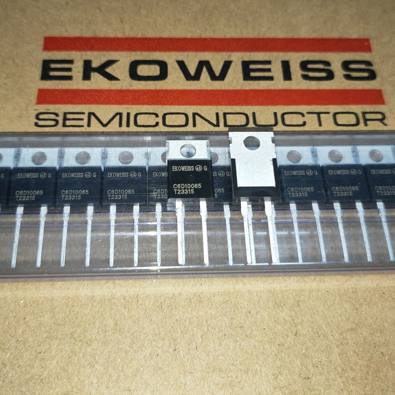 C6D10065A 新能源汽车碳化硅肖特基二极管 10A 650V TO-220-2封装